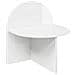 Comodino Bianco Lucido 40 x 35,5 x 45,5 cm Legno ingegnerizzato - Foto miniatura 1