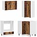Unità Cucina LYON 8 pcs Legno antico Legno ingegnerizzato - Foto miniatura 4
