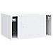 Mobile Porta TV da Muro Bianco 59,5 x 41 x 30 cm - Foto miniatura 8