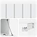 Mobile Porta TV da Muro Bianco 59,5 x 41 x 30 cm - Foto miniatura 9