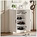 Mobile per scarpe HOORN 59,5 x 39,5 x 87 cm Bianco - Foto miniatura 2