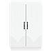 Mobile per scarpe HOORN 59,5 x 39,5 x 87 cm Bianco - Foto miniatura 4