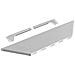 Ripiano Argento Per Scaffali Angolari Forati Argento - 96x24 Cm - Foto miniatura 1