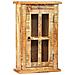 Armadietto A Muro In Legno Massello Di Recupero 44x21x72 Cm - Foto miniatura 6