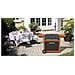 Barbecue a Gas Adelaide 3 Woody Dualgas 14 kW con Carrello Nero / Legno - Foto miniatura 4