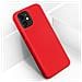 Cover Silicone Apple Iphone 11 Semi-rigida Opaca Finitura Soft Touch Rosso - Foto miniatura 2