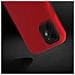 Cover Silicone Apple Iphone 11 Semi-rigida Opaca Finitura Soft Touch Rosso - Foto miniatura 4