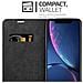 Custodia Compatibile Con Apple Iphone 11 Pro Max (xi Pro Max) In Nero Di Notte - Coperchio Protettiva Con Chiusura Magnetica, Funzione Stand E Tasca Per Le Carte - Foto miniatura 3