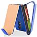 Custodia Compatibile Con Lg G2 In Blu Reale - Coperchio Protettivo In Design Flip Realizzato In Similpelle Testurizzata - Foto miniatura 4