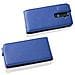 Custodia Compatibile Con Lg G2 In Blu Reale - Coperchio Protettivo In Design Flip Realizzato In Similpelle Testurizzata - Foto miniatura 5