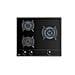 Piano Cottura GBC 63010 a Gas 3 Fuochi Gas Colore Nero - Foto miniatura 1