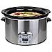 8,0 Litri Sensorshop In Acciaio Inox Slow Cooker Con Timer E Funzione Mantieni La Luce Bianca Calda - Foto miniatura 1