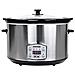 8,0 Litri Sensorshop In Acciaio Inox Slow Cooker Con Timer E Funzione Mantieni La Luce Bianca Calda - Foto miniatura 2