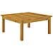Tavolino da Salotto per Giardino 63x63x30 cm Massello di Acacia - Foto miniatura 1