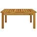 Tavolino da Salotto per Giardino 63x63x30 cm Massello di Acacia - Foto miniatura 2