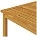 Tavolino da Salotto per Giardino 63x63x30 cm Massello di Acacia - Foto miniatura 7