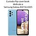Smart Book Custodia Poket Silicone Flip Cover Case Per Samsung Galaxy A32 5g A326 Blu - Foto miniatura 2