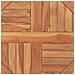 Piano Tavolo in Legno Massello di Teak Rotondo 2,5 cm 60 cm - Foto miniatura 3