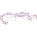 Supporto Per Monitor Bianco 80x24x10,5cm Legno Massello Di Pino - Foto miniatura 4