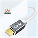 Cavo Video Mini Displayport Maschio A Mini Displayport Maschio 1,8m, Bianco - Foto miniatura 5