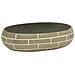 Lavabo Da Appoggio Multicolore Ovale 59x40x15 Cm Ceramica - Foto miniatura 2