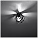 Lampada Da Soffitto Tulos Nero Sl. 1086 - Moderno Lampade Da Soffitto Nero 21x16x16 Cm - Foto miniatura 3