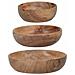 Artesà Acacia Wood Serving Bowls - Set 3pcs. - Foto miniatura 1