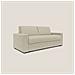 Nixon Divano letto matrimoniale con materasso 20 cm in tessuto impermeabile T03 220 cm (mat. 160x197) beige - Foto miniatura 1