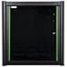 Armadio Rack 19'' RWP12U56BL a muro 12 unità sezione unica prof 600mm Nero - Foto miniatura 2