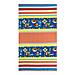 Telo Mare Fouta Per Spiaggia Fantasia Rigata Multicolore Leopard Pesci Fouta Costa Rica Pesci - Foto miniatura 1
