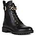 Hoara Booties Stivaletti Pelle Scarpe Donna Nero Eu 38, D26fta 00043 C9999 - Foto miniatura 2