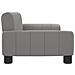 Divano per Bambini Grigio 70x45x30 cm in Similpelle - Foto miniatura 2
