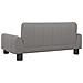 Divano per Bambini Grigio 70x45x30 cm in Similpelle - Foto miniatura 6