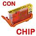 Canon Cli-8y Yellow /giallo - Cartuccia Con Chip - Foto miniatura 1
