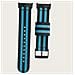 Cinturino Per Orologio In Nylon Per Fitbit Charge 5, Cinturino Di Ricambio Sportivo Traspirante Blue+black - Foto miniatura 2