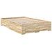 Struttura letto rovere Sonoma 140x200 cm legno ingegnerizzato - Foto miniatura 3