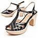 Sandalo Con Tacco Sandra Nero. - Foto miniatura 1