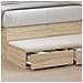 Cassetti per letto  Rovere Sonoma 80x36,5x16,5 cm Legno ingegnerizzato - Foto miniatura 4