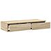 Cassetti per letto  Rovere Sonoma 80x36,5x16,5 cm Legno ingegnerizzato - Foto miniatura 5