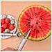 Cucchiaio Per Frutta Intagliata In Acciaio Inossidabile Con Doppia Testa, Compatibile Con Utensili Da Cucina Per Taglio E Scavo Di Anguria E Altri Frutti - Foto miniatura 3
