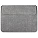 Custodia In Pelle Per Laptop 15/16 Pollici Compatibile Con Macbook, Dell, Lenovo - Custodia Protettiva Multifunzionale Grey - Foto miniatura 1