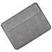Custodia In Pelle Per Laptop 15/16 Pollici Compatibile Con Macbook, Dell, Lenovo - Custodia Protettiva Multifunzionale Grey - Foto miniatura 2