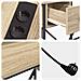Scrivania rovere sonoma 120 x 79 x 86.5 cm Legno multistrato - Foto miniatura 9