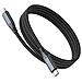 Cavo Di Ricarica Rapida Usb-c A Usb-c Da 240 W Per Telefoni, Laptop E Altro Black 1 M - Foto miniatura 4