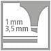 flash - Evidenziatore - Astuccio da 6 - Colori assortiti - Foto miniatura 6