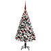 Albero di Natale artificiale con 150 LED Bianco 120 cm - Foto miniatura 3