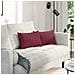 Cuscini da Divano 2 pcs Rosso Vino 50 x 30 cm Tessuto - Foto miniatura 2
