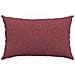 Cuscini da Divano 2 pcs Rosso Vino 50 x 30 cm Tessuto - Foto miniatura 6