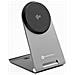 Flip Charge Caricabatterie Wireless Charger Qi2 Stand 15w Magnetic Magsafe Black Per Iphone - Foto miniatura 1