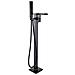 Rubinetto per vasca da bagno indipendente, Blackswan, Cascada tipo M35, modello nero anticato, misura 98 cm - Foto miniatura 1